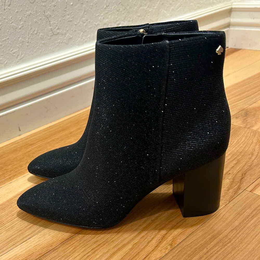 Kate Spade black booties